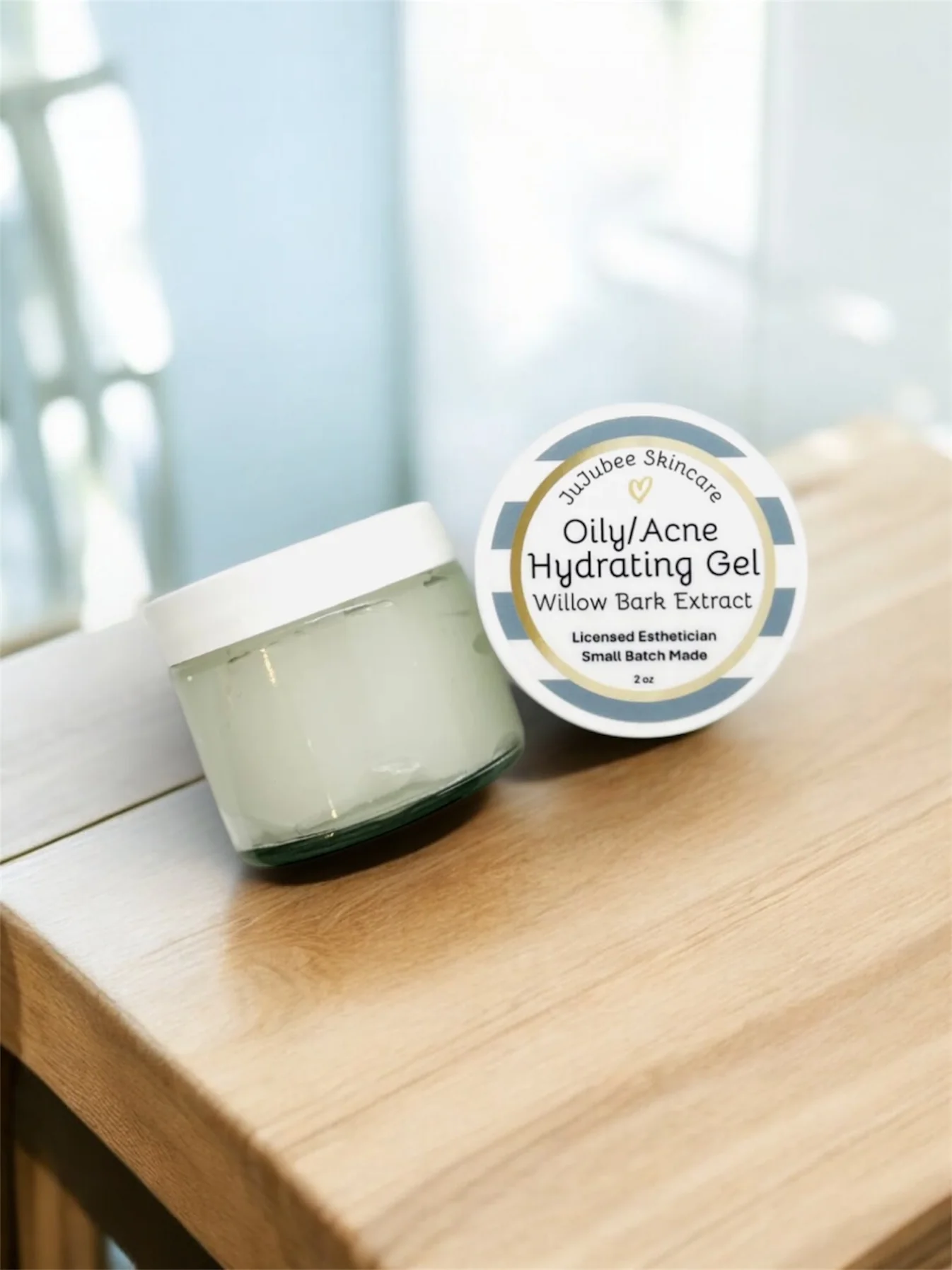 Lightweight Oil-Control Gel Moisturizer by JuJubee Skincare