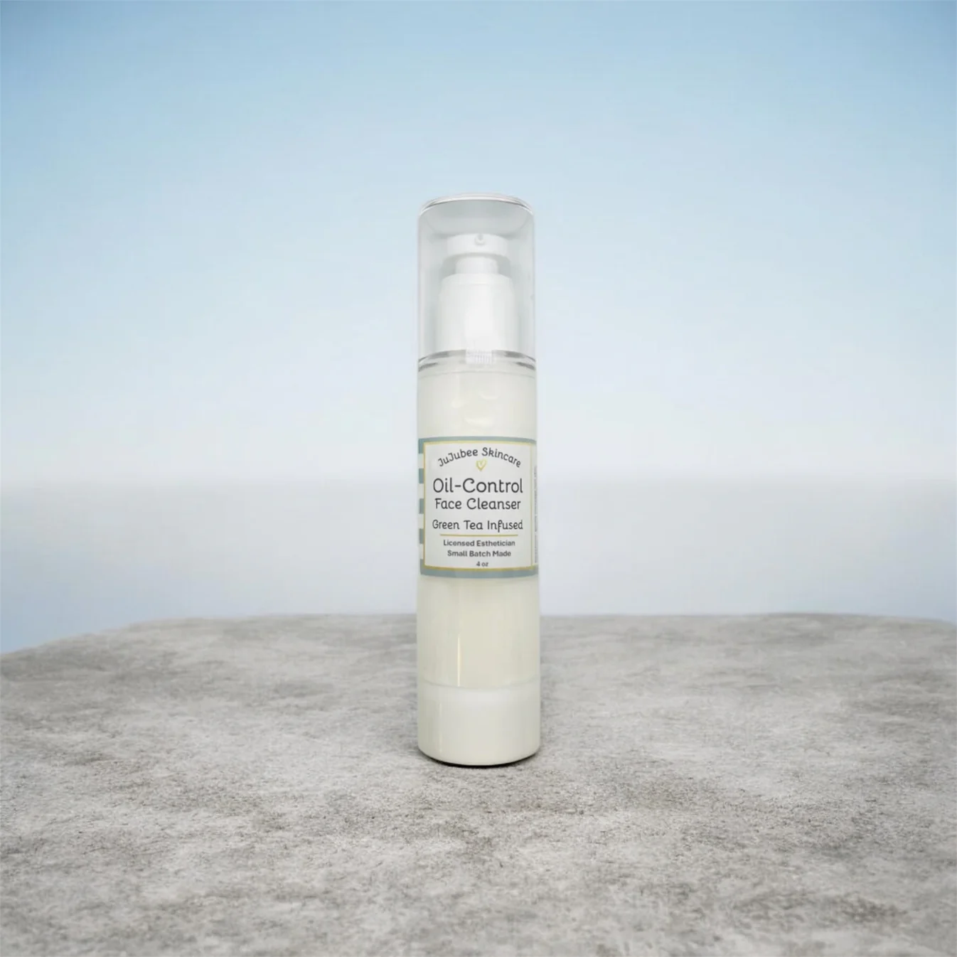Green Tea Infused Facial Cleanser by JuJubee Skincare