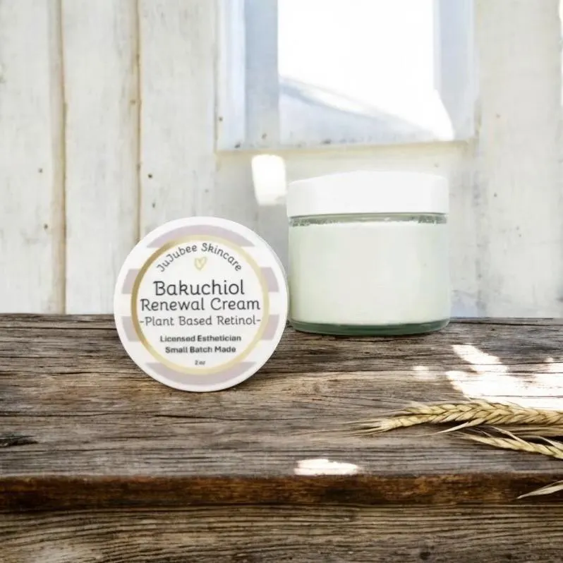 Bakuchiol 2% Renewal Face Cream by JuJubee Skincare