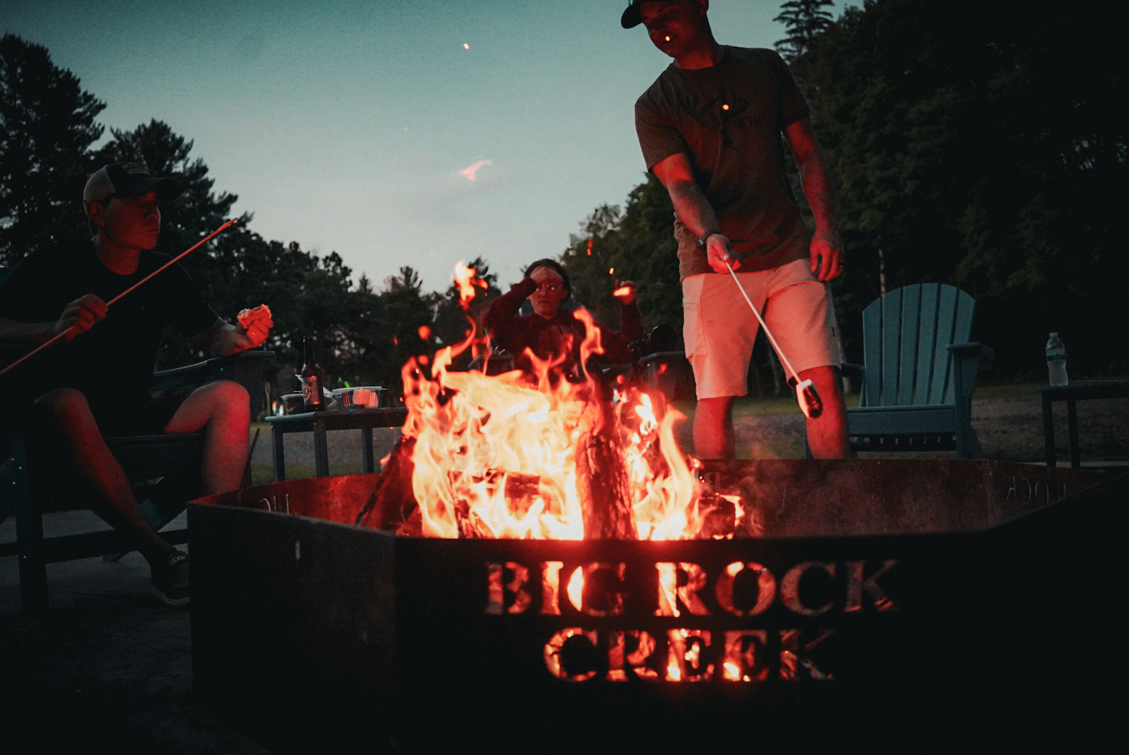 Group entertaining at The Clubhouse