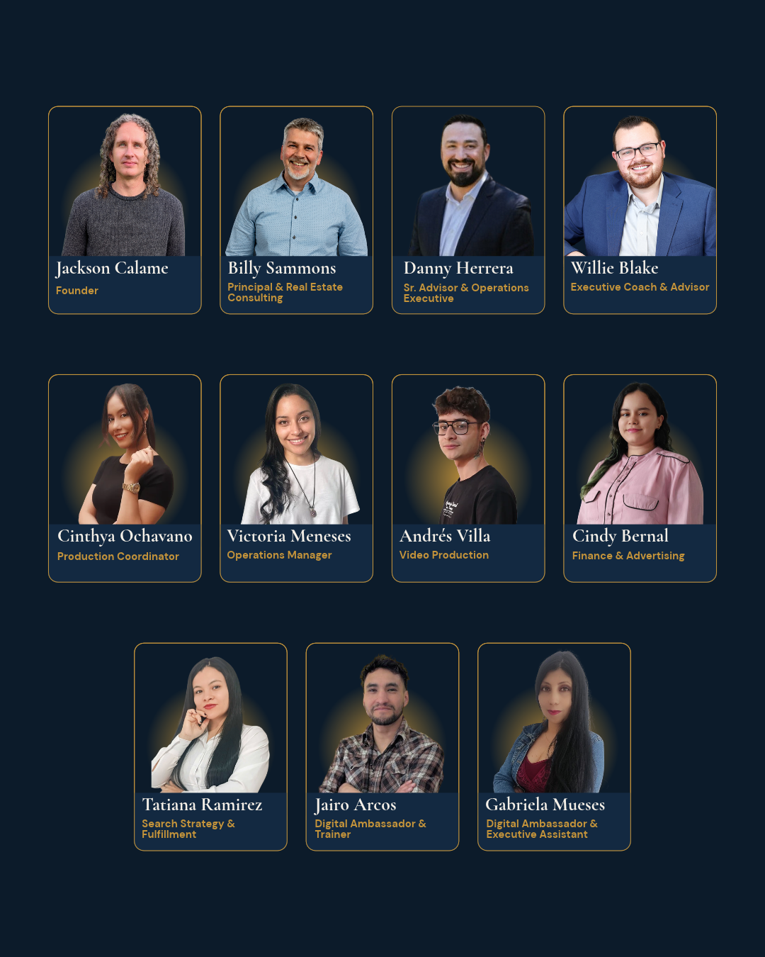 The First Class Business team in action