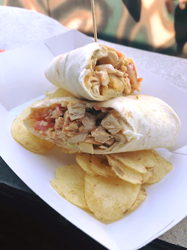 A wrap from Toby's Dog House