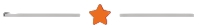 A divider line with a star in the center