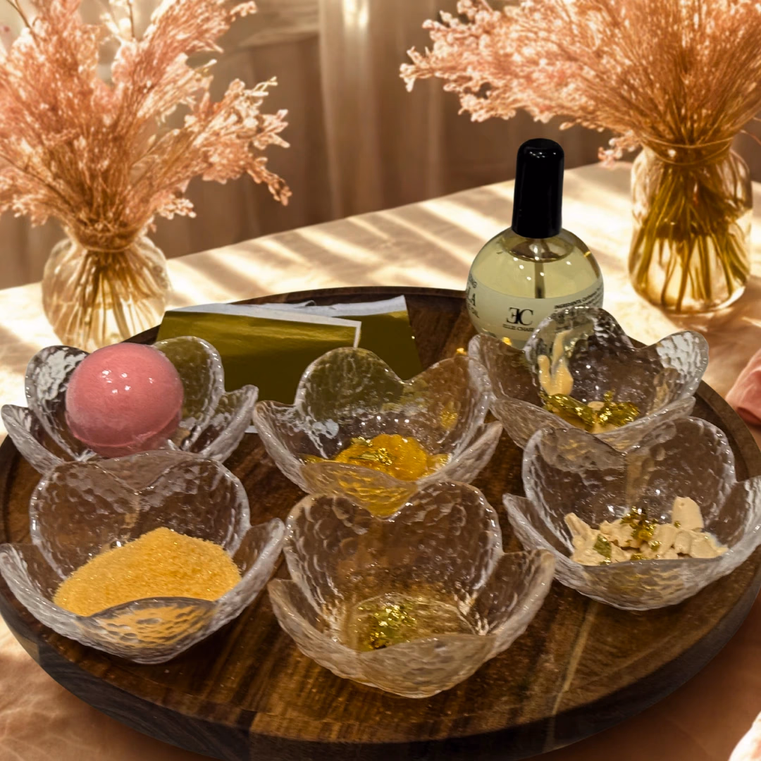 picture of a pedicure session products