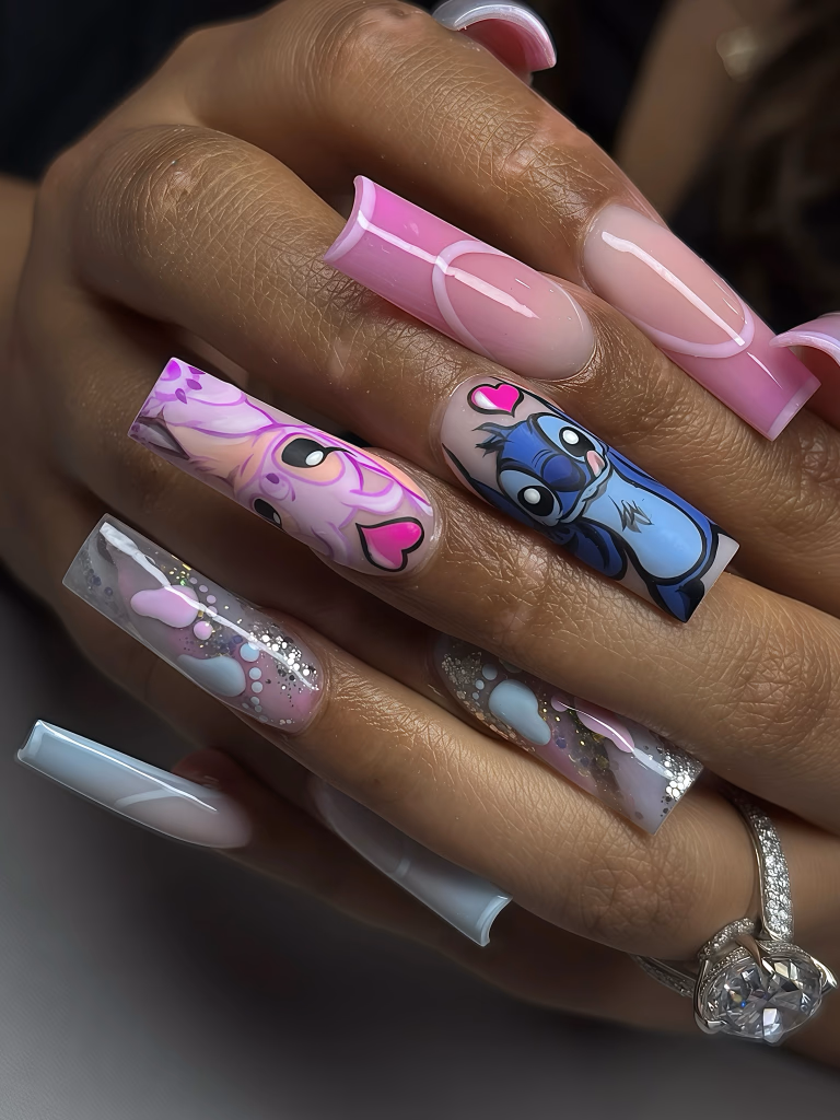 picture of a Nail Art done by Ballerina Nails and Spa