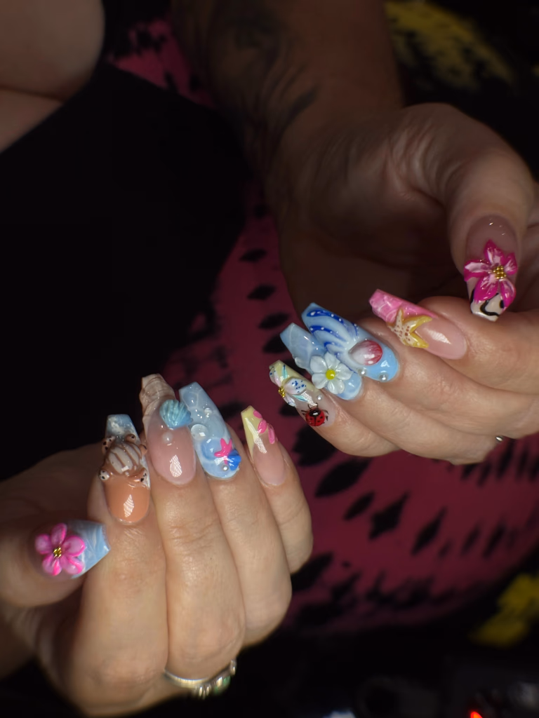 picture of a Nail Art done by Ballerina Nails and Spa