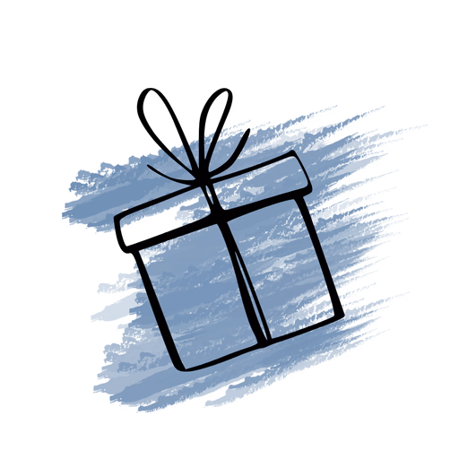 Icon showing a gift box