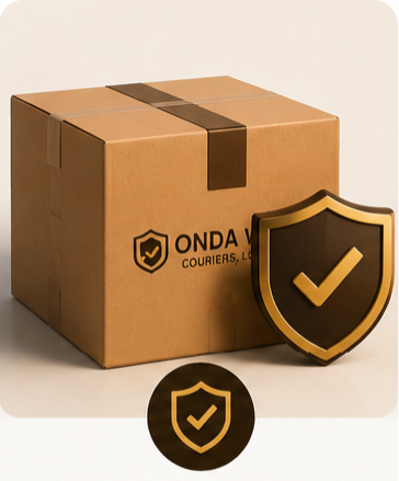 Customer booking a delivery on a mobile app