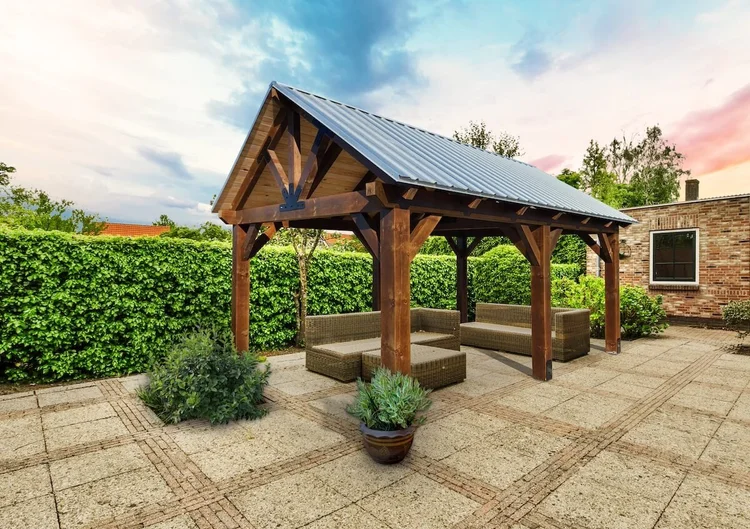 Outdoor pavilion structure in NC