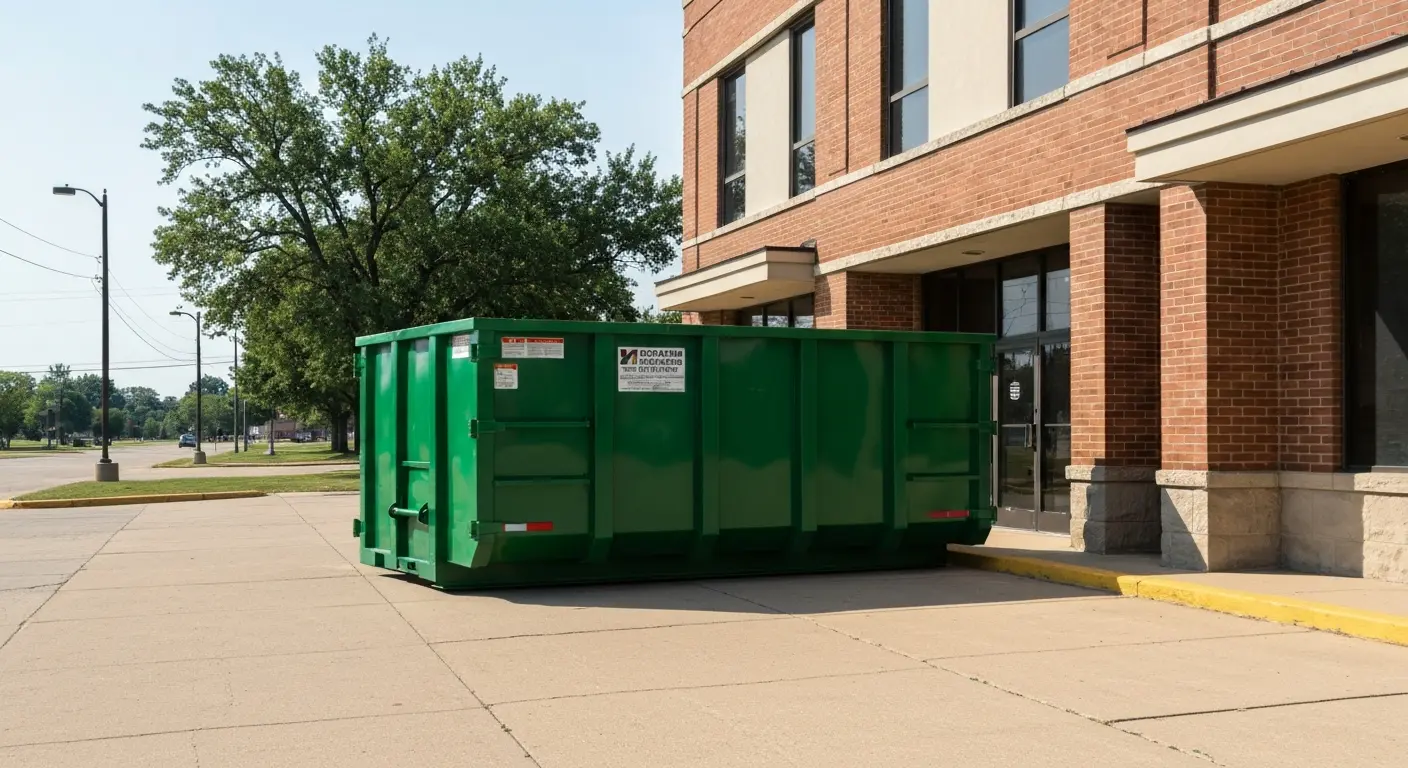 Roll-off dumpster rental