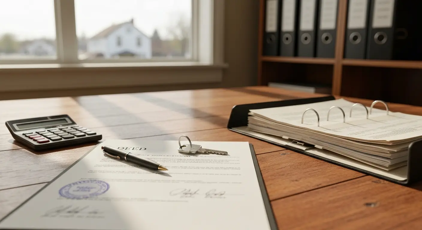 Property deed in lieu process