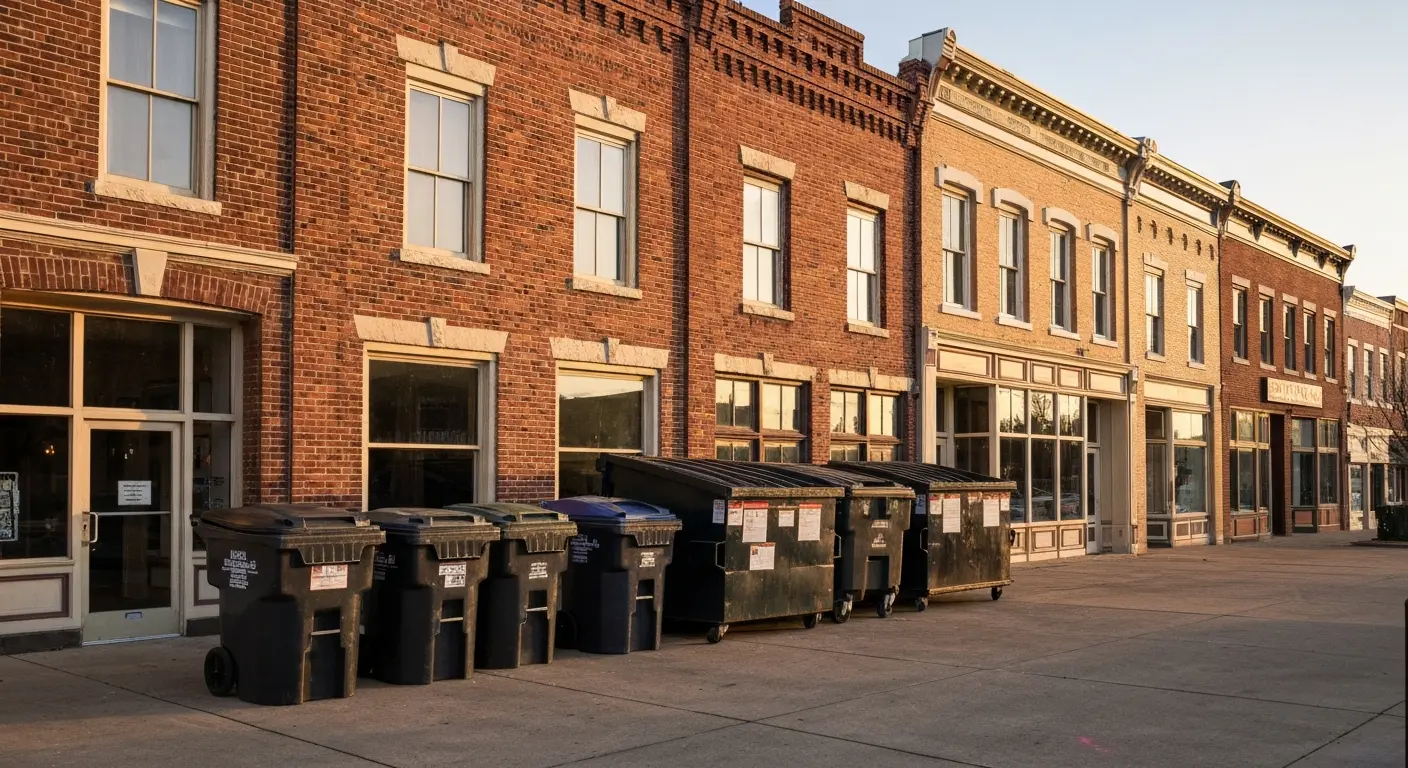 Commercial dumpster service for Branson businesses