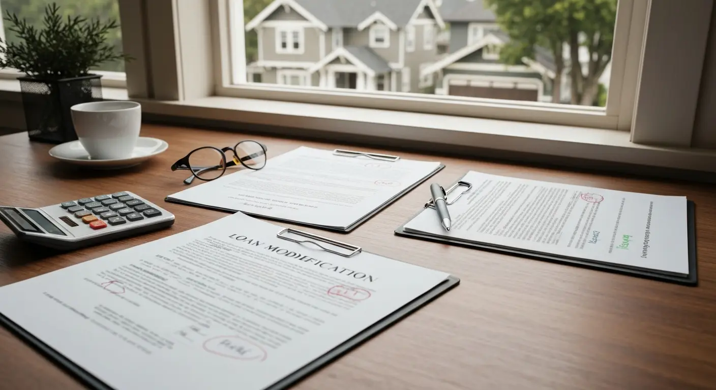 Loan modification paperwork