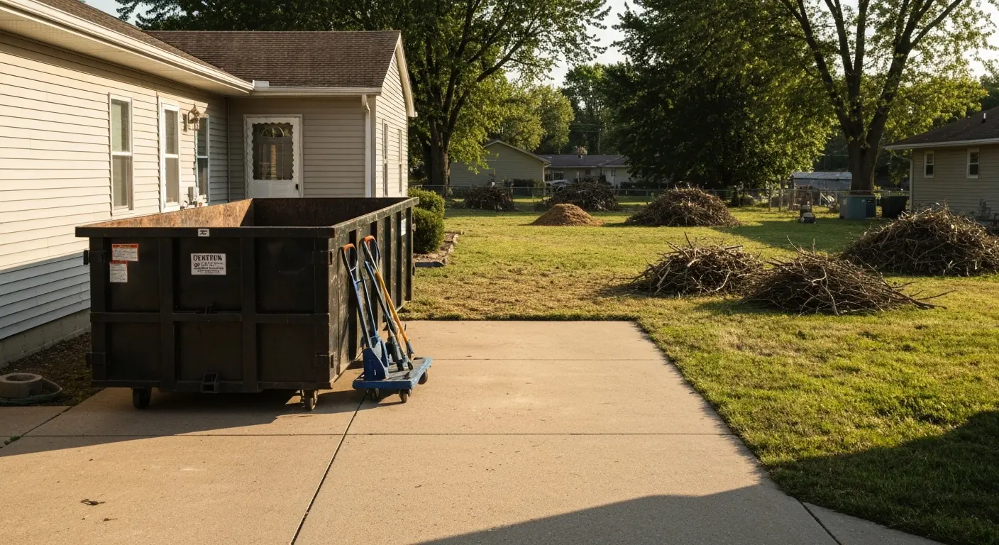 Junk removal services in Nixa
