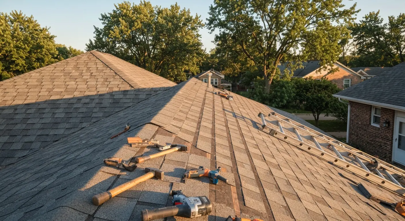 Roof and structural repairs