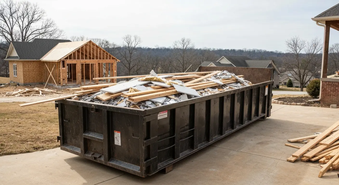 Roll-off dumpster rental in Branson
