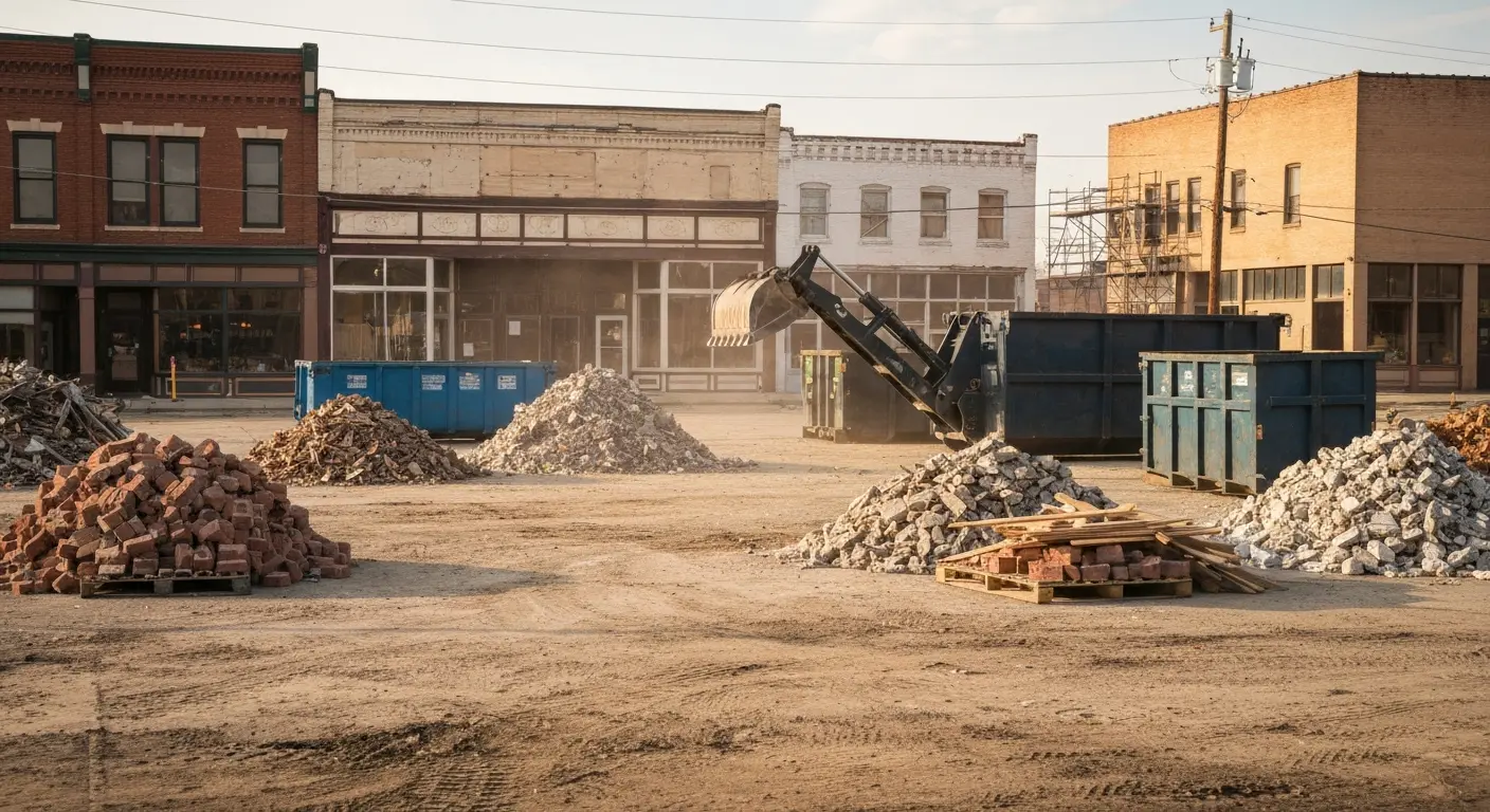Construction debris disposal