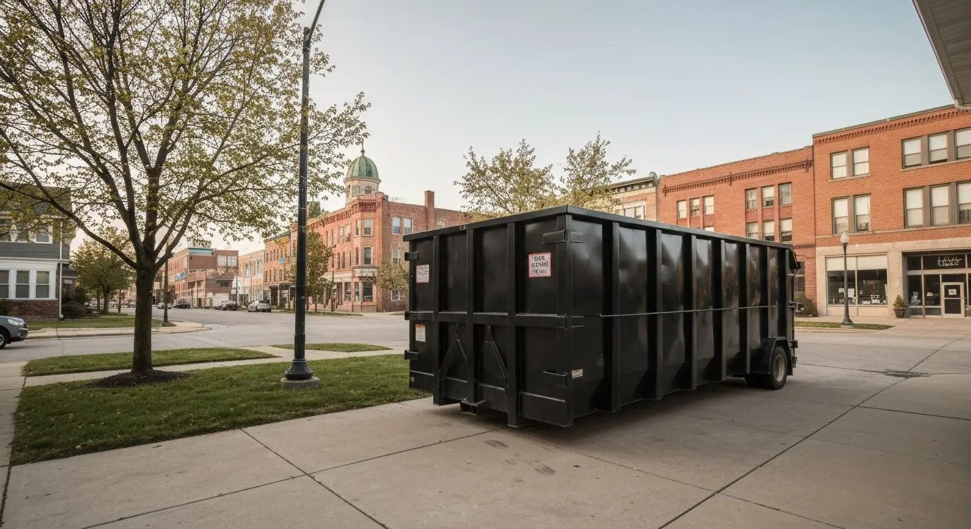 Roll-off dumpster rental