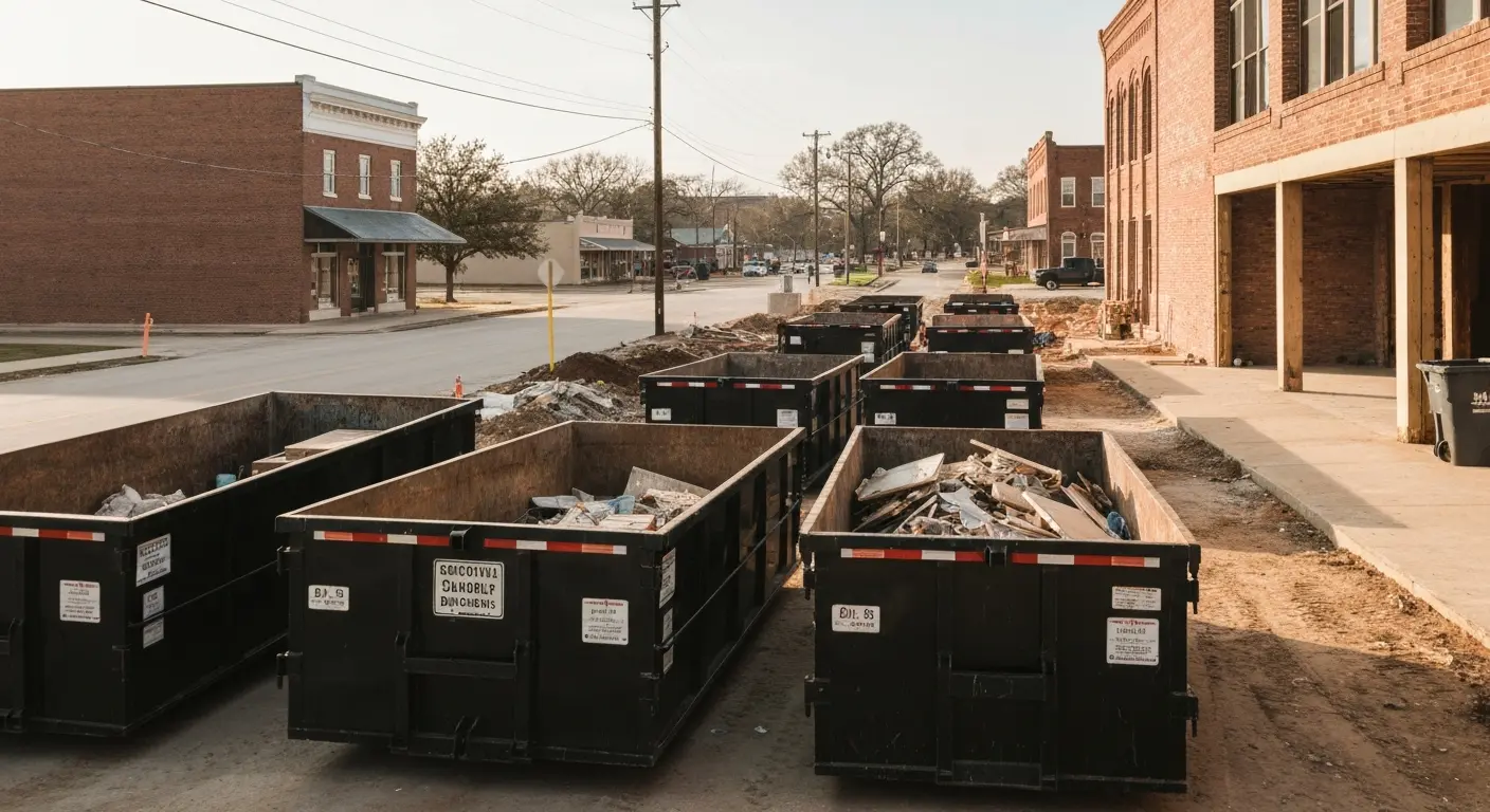 Commercial dumpster service Rogersville