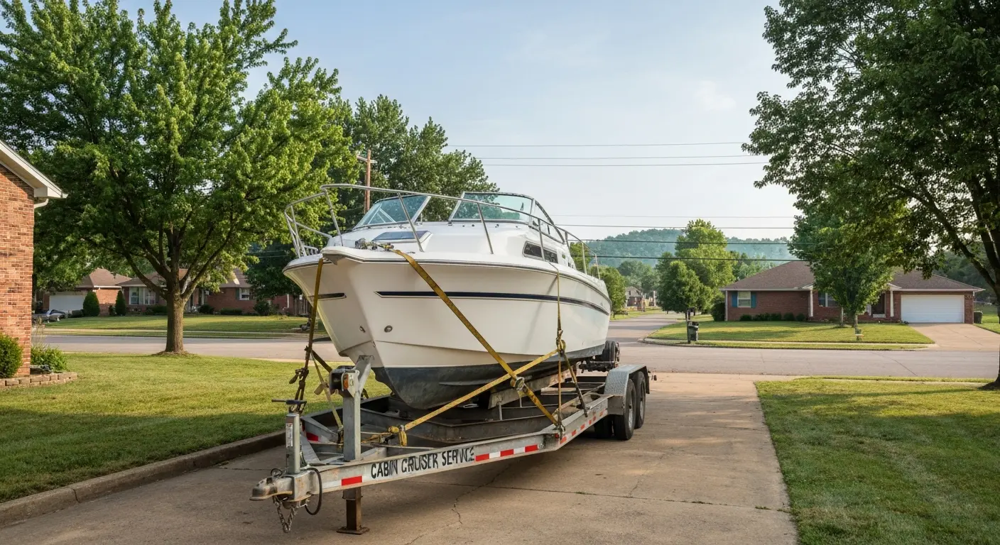Cabin cruiser removal