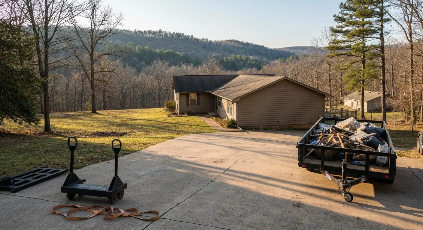 Junk removal and specialty item hauling in Branson