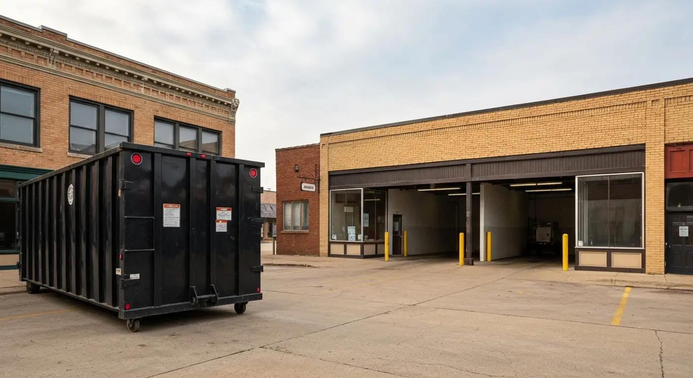 Commercial trash pickup