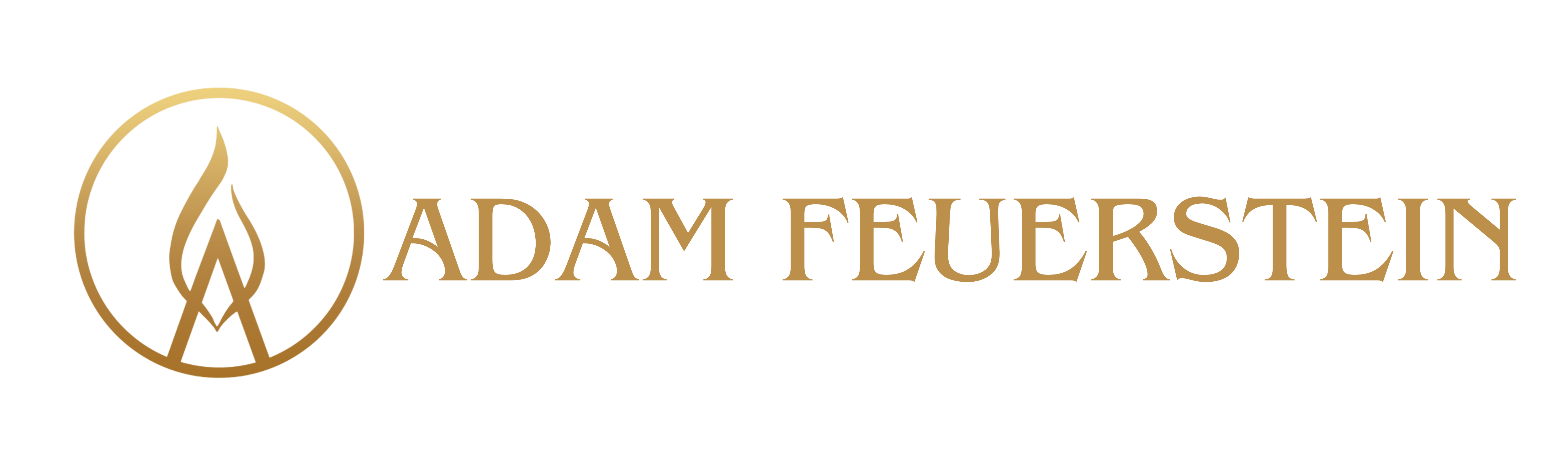 Adam Feuerstein personal transformation and leadership coaching brand logo representing empowerment, clarity, and high-impact coaching programs