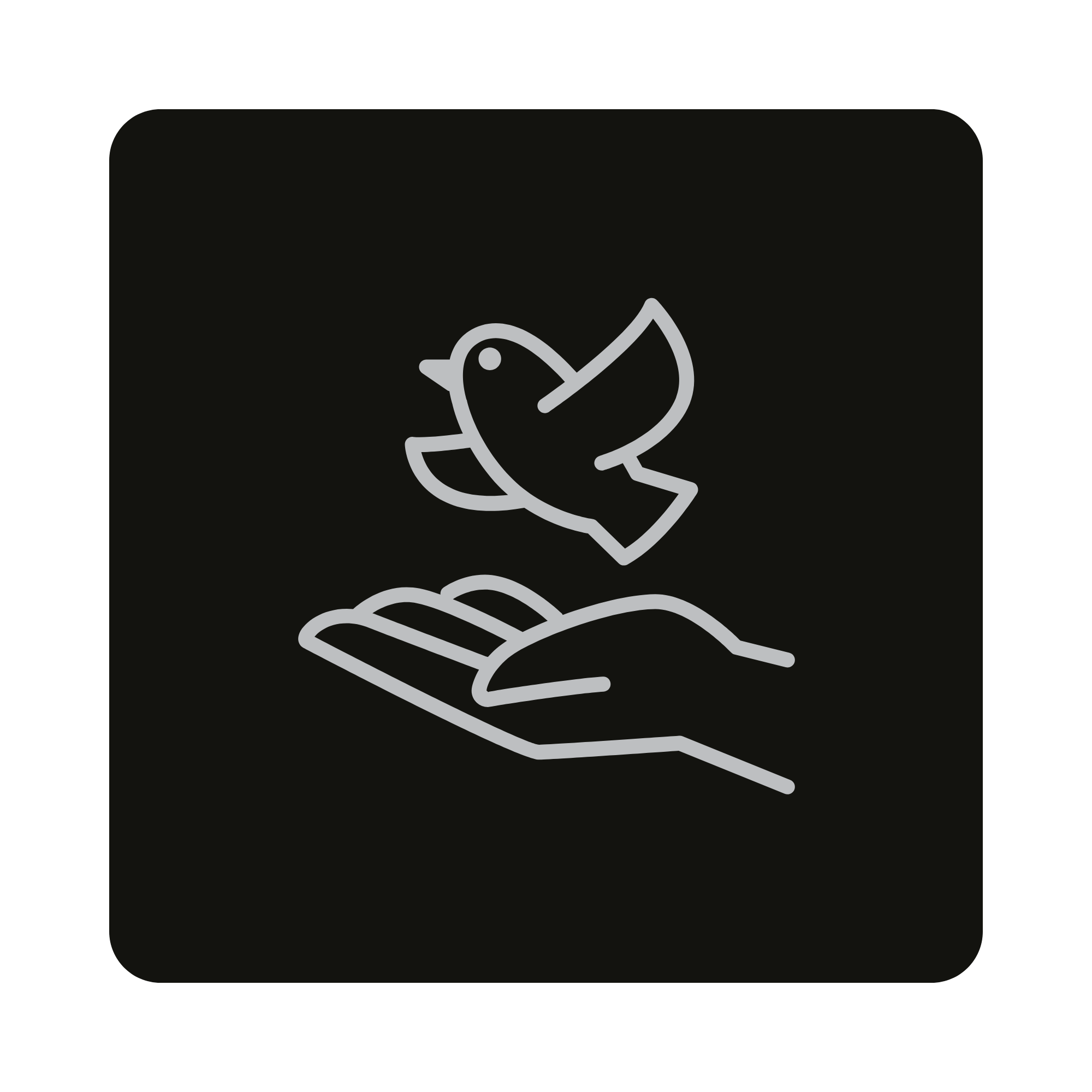 Icon of open hands symbolizing a life you lead, not perform, aligned with Adam Feuerstein’s teachings on authentic living, integrity, and leading from personal truth