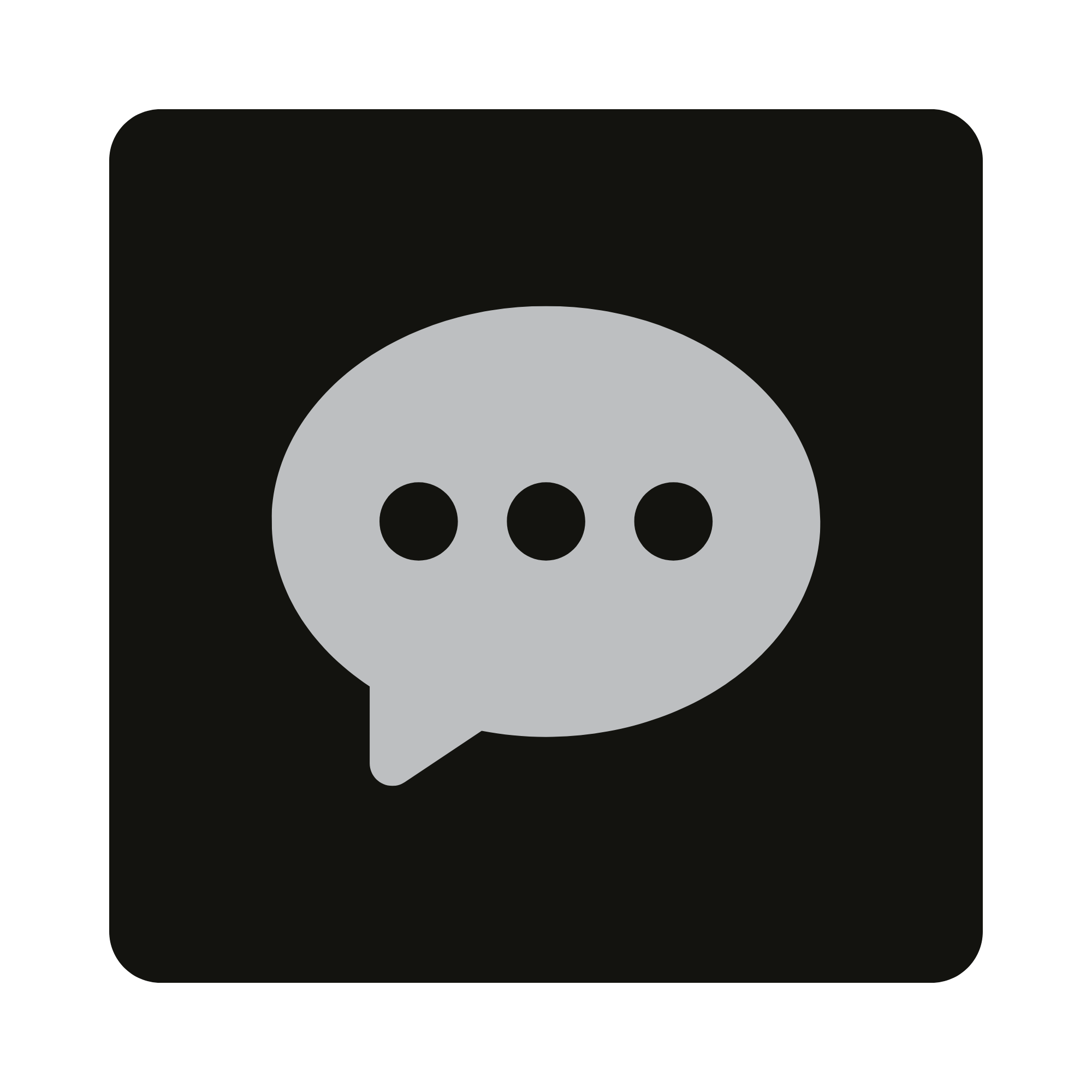 Icon of a speech bubble symbolizing unapologetic truth, reflecting Adam Feuerstein’s guidance to speak authentically, stand in personal worth, and live from honesty