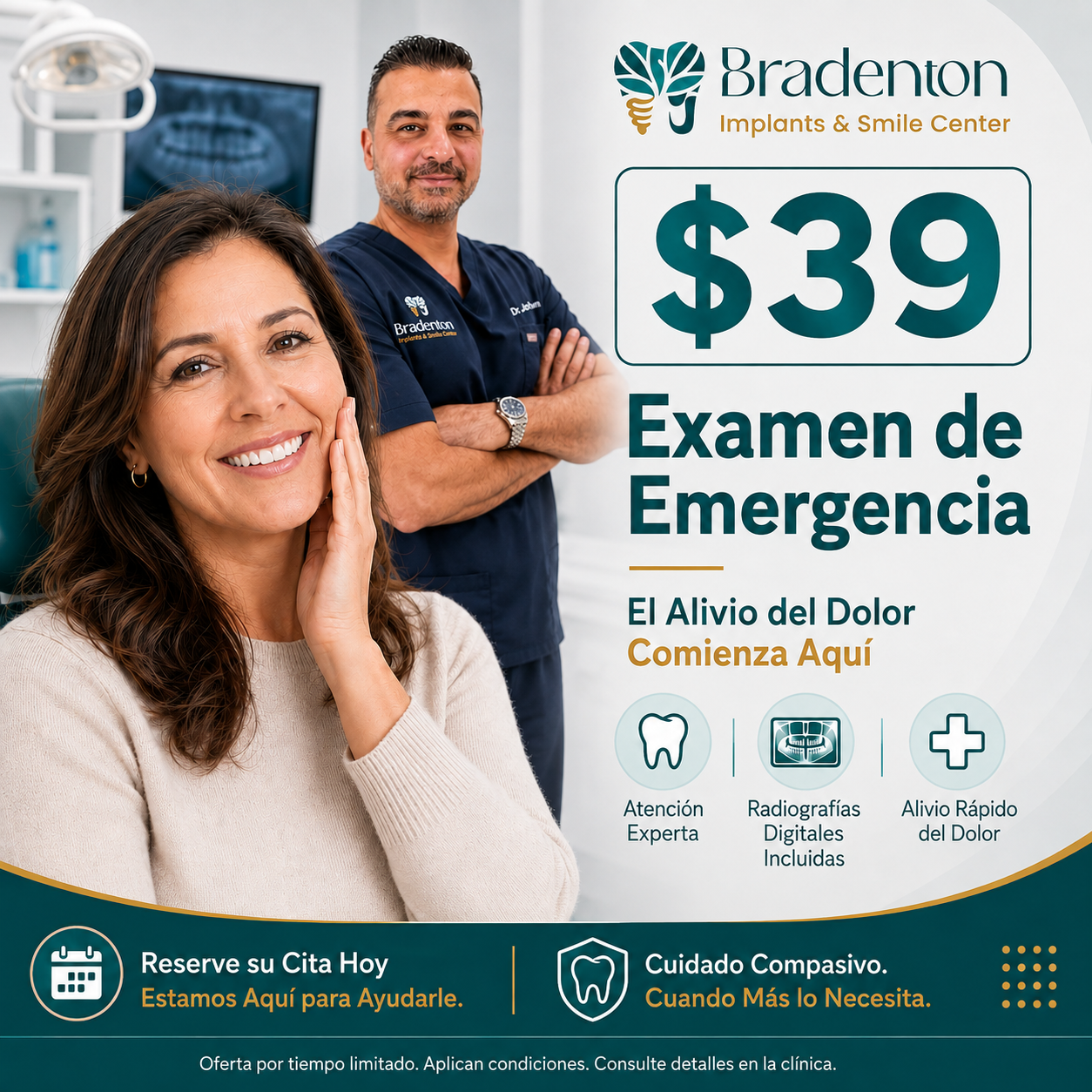 $39 Emergency Exam