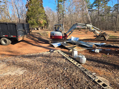 Brush Clearing in Greer