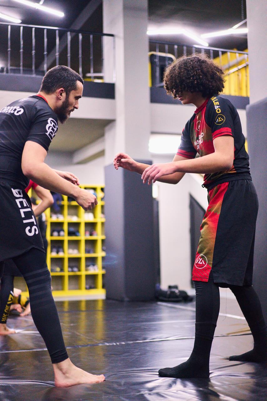 Mata Leão fitness training.