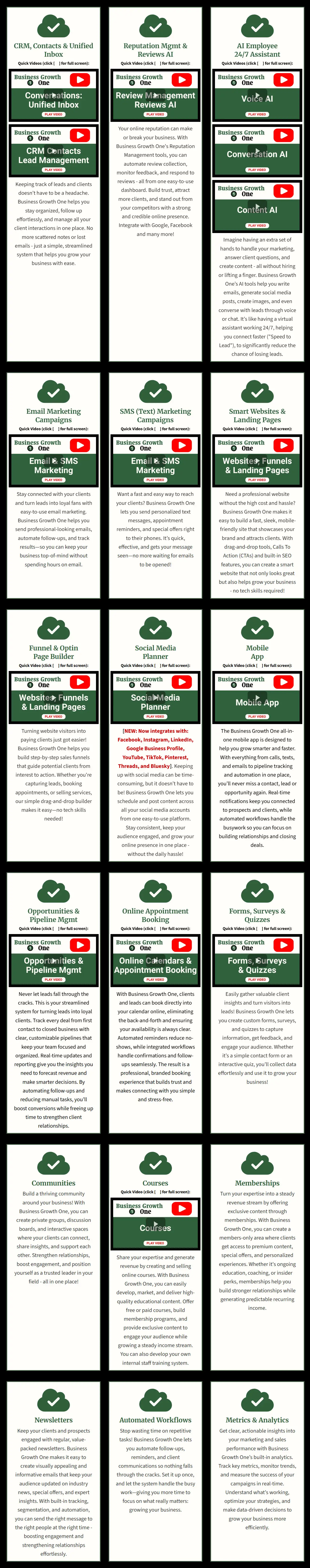 Business Growth One All-In-One platform to grow your financial firm image