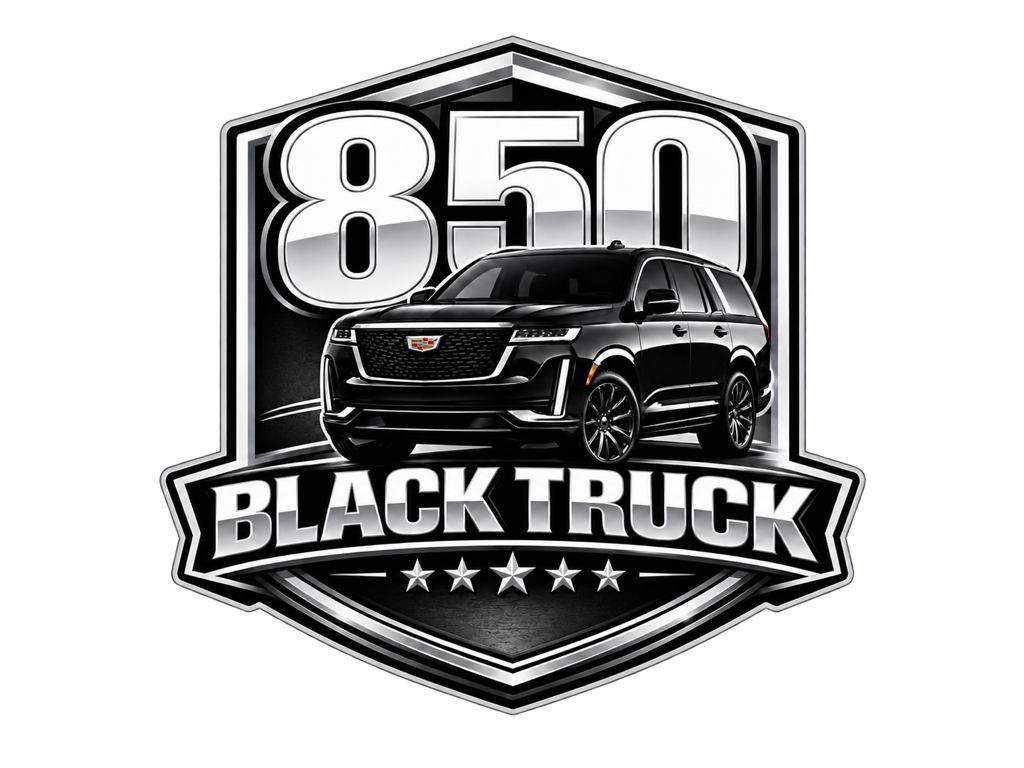 850 Black Truck