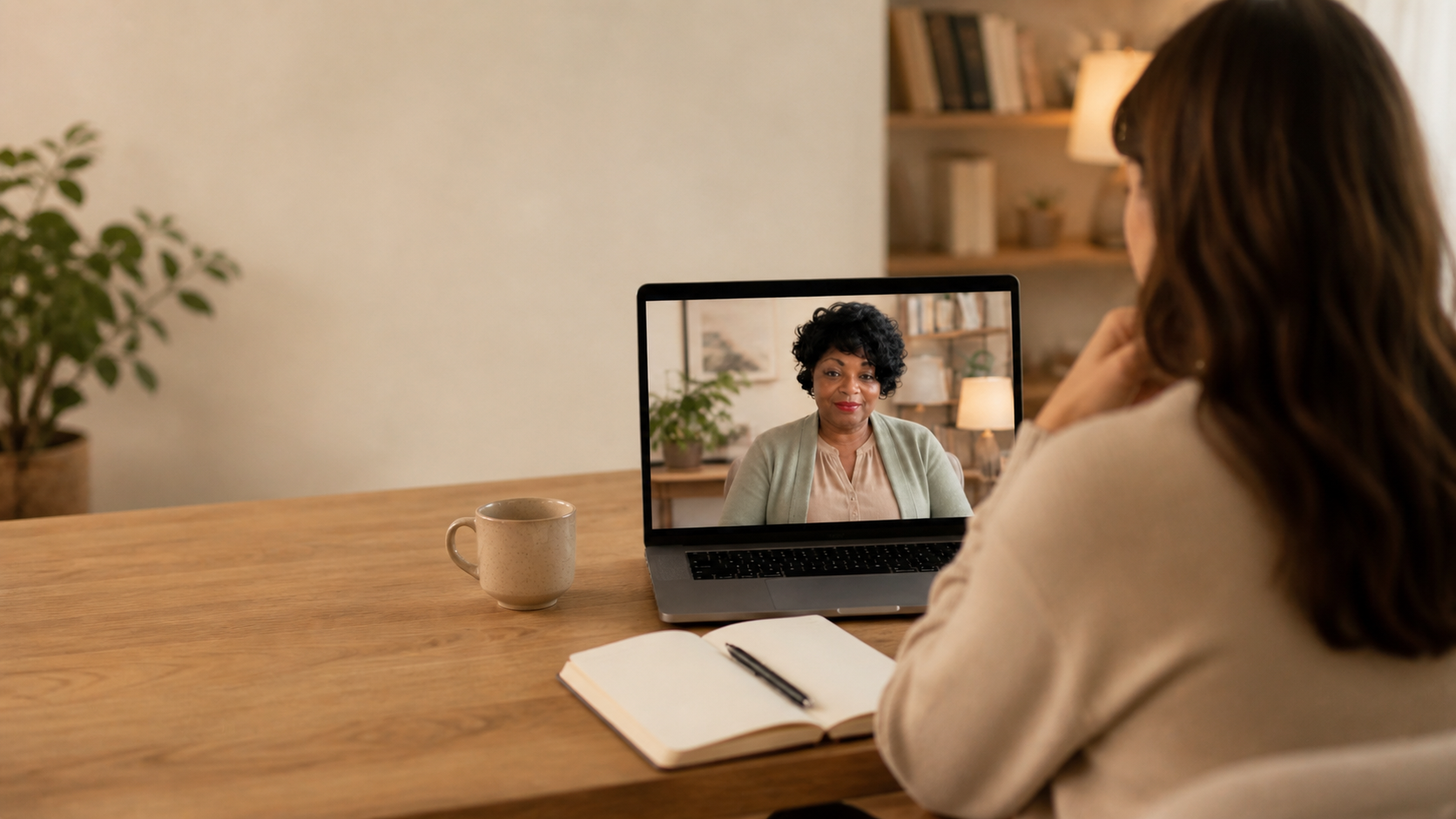 A real session, from your side of the screen.