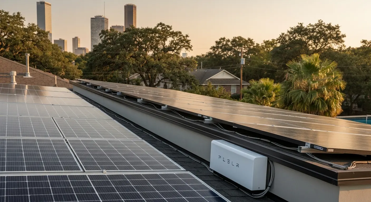 Solar and battery backup system design