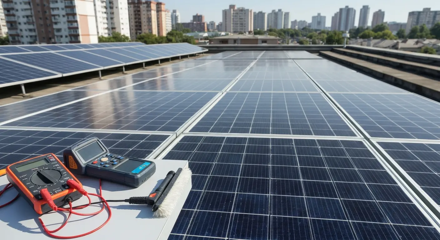 Solar maintenance technician