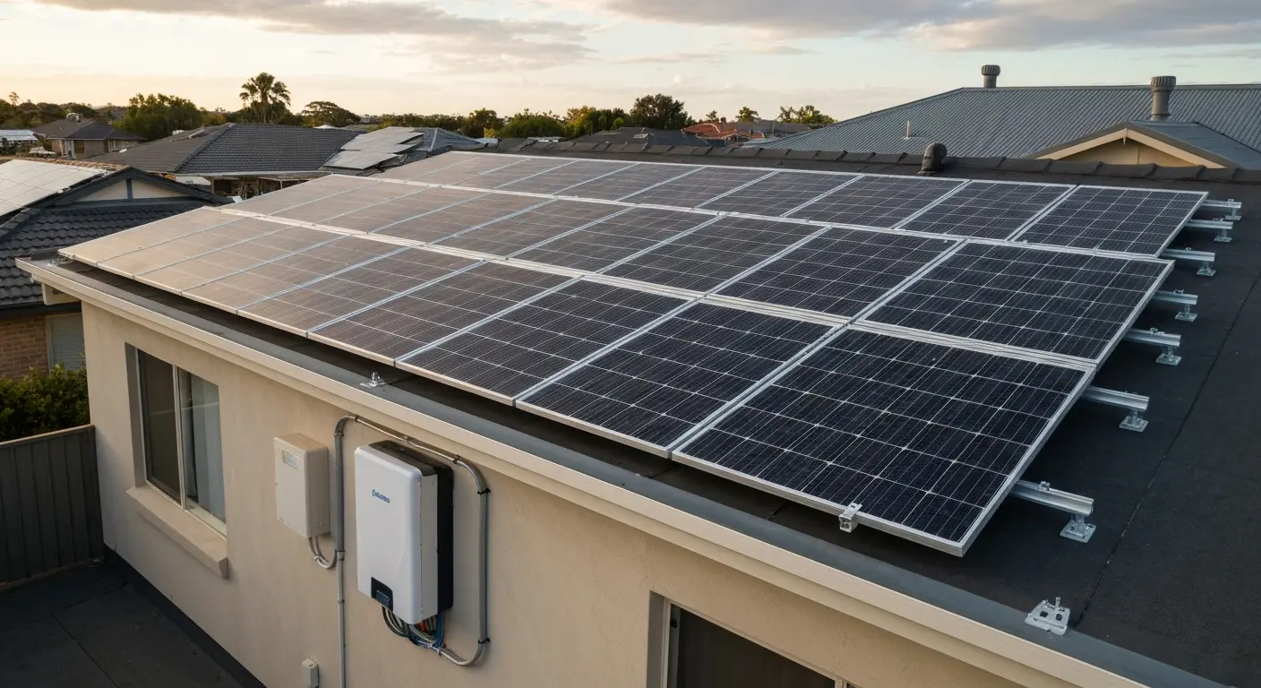 Solar and battery storage system