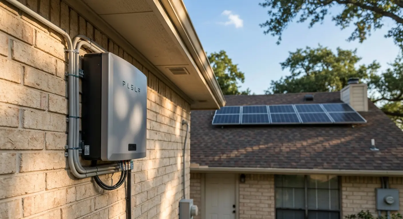 Solar battery storage system