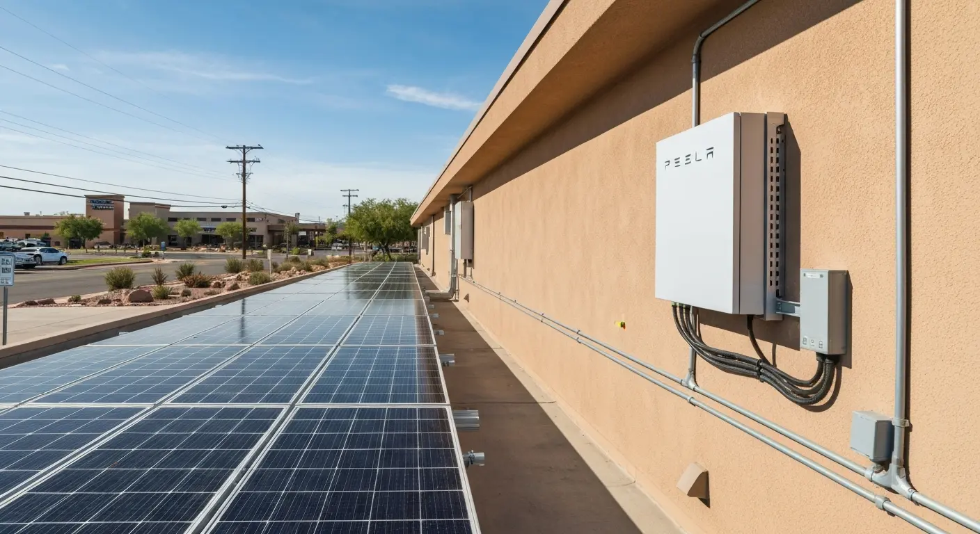 Solar plus battery system