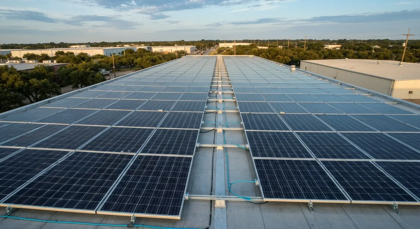 Commercial rooftop solar