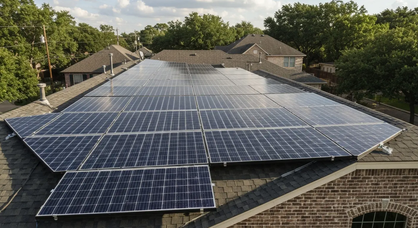 Bellaire solar installation