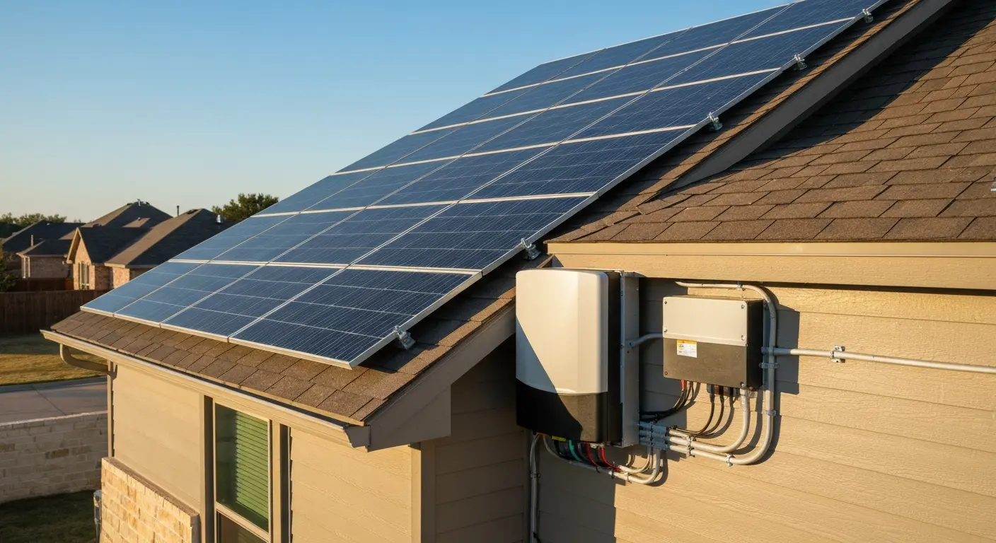 Solar and battery system