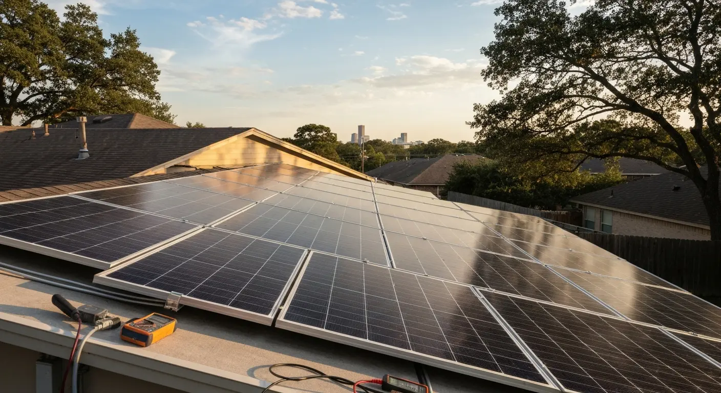 Residential solar upgrade