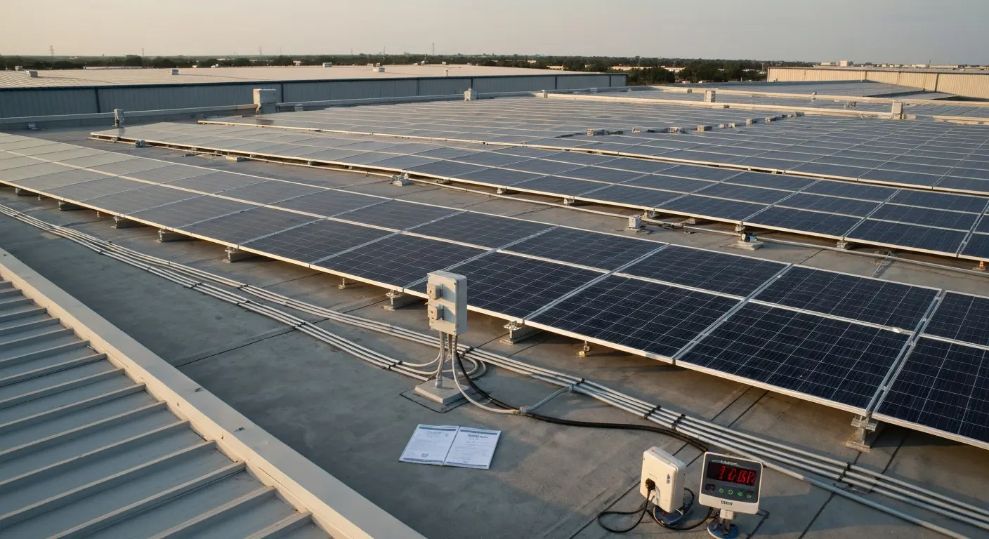Commercial solar upgrade