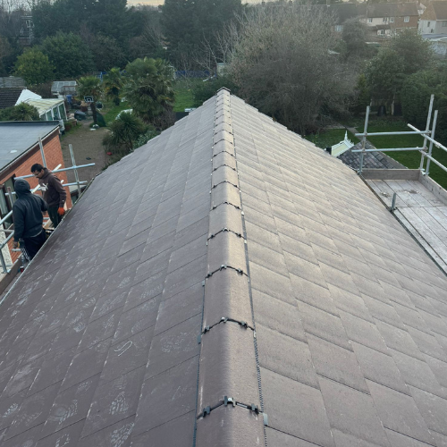 Recent roof project