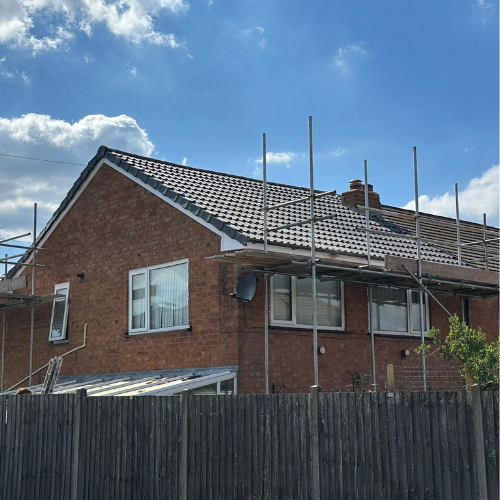 Recent roof project