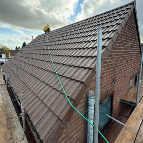 Recent roof project