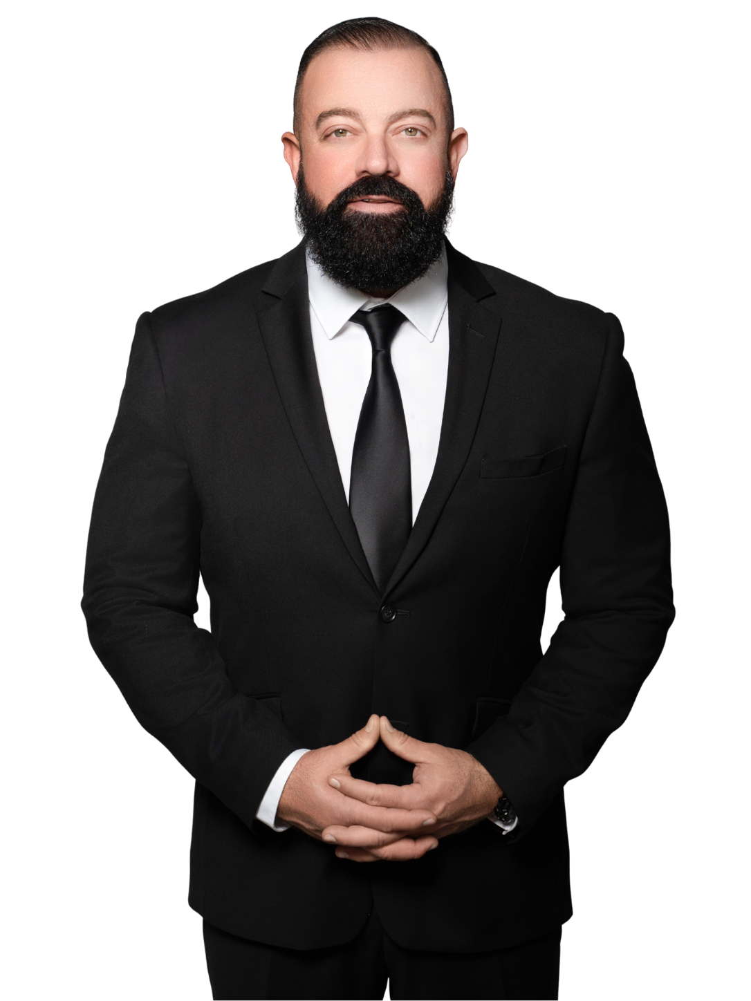 David Adam Kurz, Marine veteran and real estate coach, full-body portrait