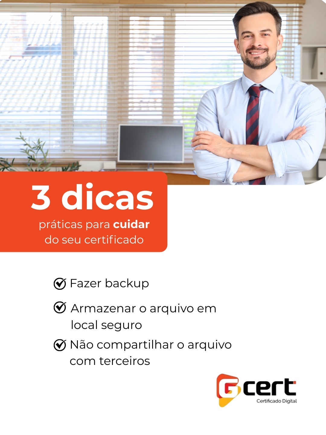 Dicas para certificado digital